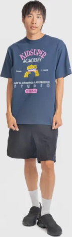 Футболка Puma X KIDSUPER GRAPHIC темно-синяя 626701-14