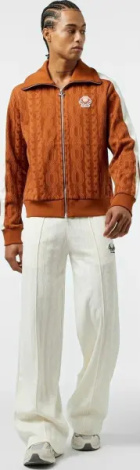 Олимпийка Puma X PALOMO T7 коричнево-белая 625562-81