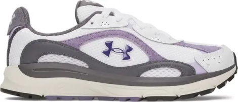 Кросівки жіночі Under Armour TECH RUNNER біло-фіолетово-сірі 6007575-101