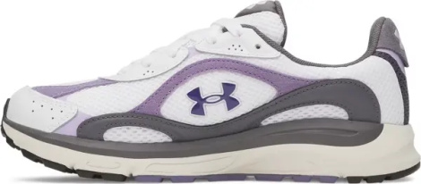 Кросівки жіночі Under Armour TECH RUNNER біло-фіолетово-сірі 6007575-101