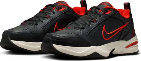 Кроссовки Nike AIR MONARCH IV черно-красные 415445-003