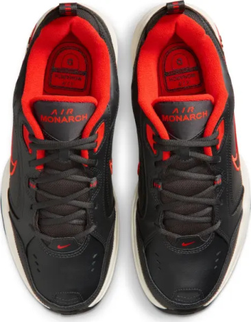 Кроссовки Nike AIR MONARCH IV черно-красные 415445-003