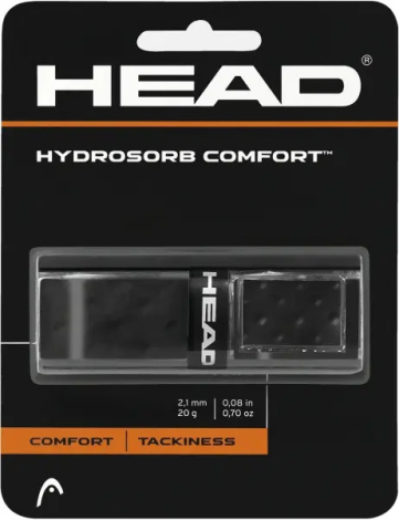 Ручка для ракеток Head HYDROSORB COMFORT черная 285313 bk