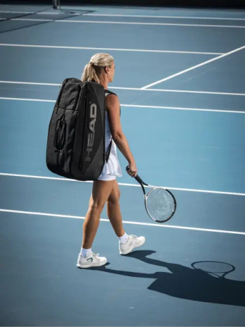 Сумка для тенниса Head PRO X RACQUET BAG XL 70L черная 260005
