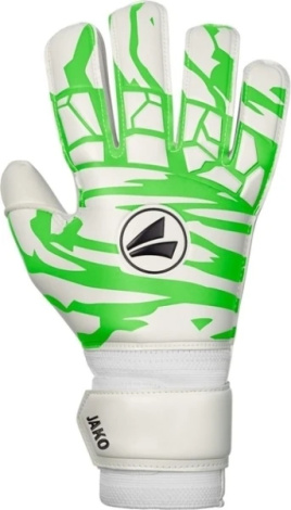Воротарські рукавички Jako GK ANIMAL BASIC RC зелено-білі 2596-023