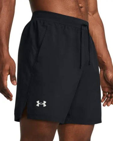 Шорты Under Armour LAUNCH UNLINED 18 CM черные 1382622-001