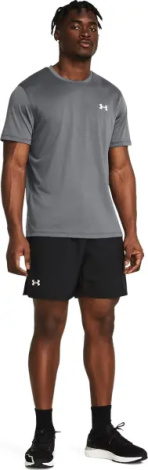 Шорты Under Armour LAUNCH UNLINED 18 CM черные 1382622-001