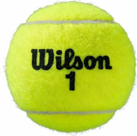 Набір м'ячів для тенісу Wilson ROLAND GARROS CLAY COURT 3 жовтий (3 штуки) WRT125000