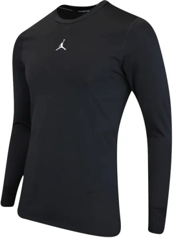 Лонгслив Nike JORDAN SPORT DRI-FIT черный HQ8683-010