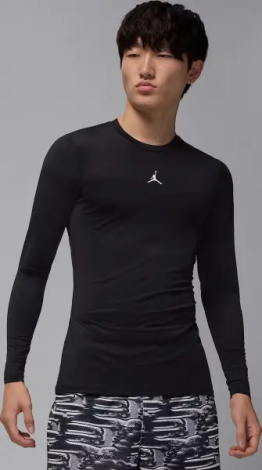 Лонгслив Nike JORDAN SPORT DRI-FIT черный HQ8683-010