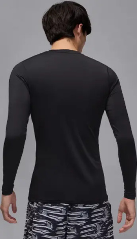 Лонгслив Nike JORDAN SPORT DRI-FIT черный HQ8683-010