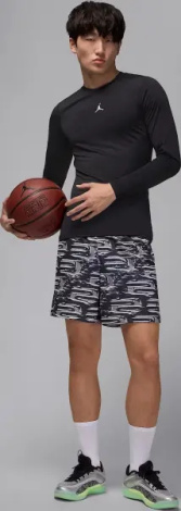 Лонгслив Nike JORDAN SPORT DRI-FIT черный HQ8683-010