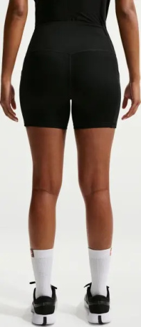 Шорты для тенниса женские Nike COURT DRI-FIT WITH POCKETS черные FZ6677-010