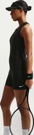 Шорты для тенниса женские Nike COURT DRI-FIT WITH POCKETS черные FZ6677-010