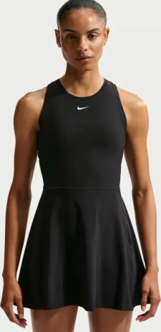 Сукня для тенісу жіноча Nike VICTORY чорна FQ1780-010