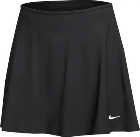 Юбка для тенниса женская Nike VICTORY DRI-FIT FLOUNCY черная FD6528-010