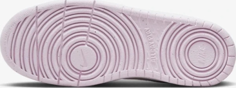 Кроссовки детские Nike COURT BOROUGH LOW RECRAFT (GS) бело-розовые DV5456-105