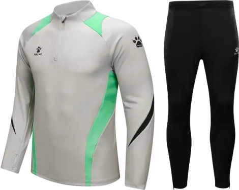 Спортивний костюм Kelme CORDOBA III сіро-чорно-м'ятний 8461TT1044.2004_3871306.9036