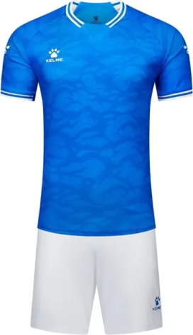 Комплект футбольной формы Kelme REAL сине-белый 8451ZB1253.9481