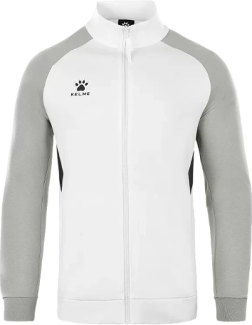 Олимпийка (мастерка) Kelme бело-серая 8261WT1017.9100