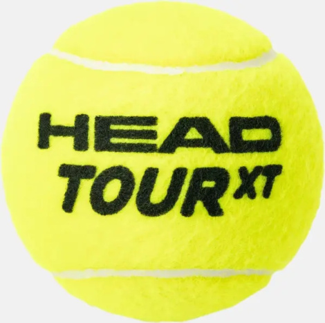 Набор мячей для тенниса Head TOUR XT 4 желтый (4 штуки) 570834