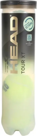 Набор мячей для тенниса Head TOUR XT 4 желтый (4 штуки) 570834