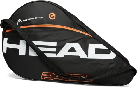 Чохол для ракетки Head PADEL CCT FULLSIZE COVERBAG чорно-жовтогарячий 288075