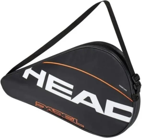 Чохол для ракетки Head PADEL CCT FULLSIZE COVERBAG чорно-жовтогарячий 288075