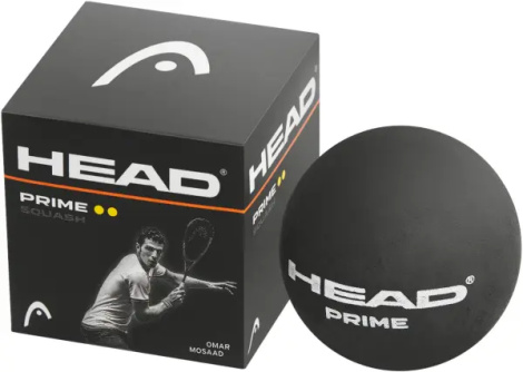 М'яч для сквошу Head PRIME SQUASH чорний 287-306