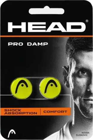 Виброгасители для ракеток Head PRO DAMP желтые (2 штуки) 285515 YW