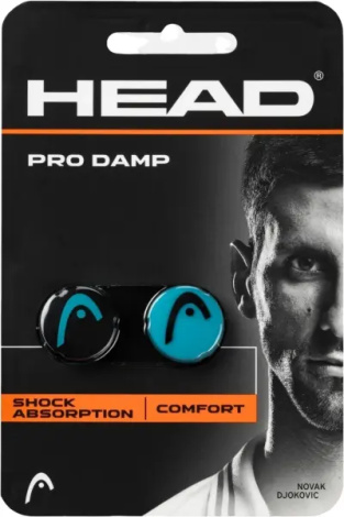 Виброгасители для ракеток Head PRO DAMP голубо-черные (2 штуки) 285515 BKbl