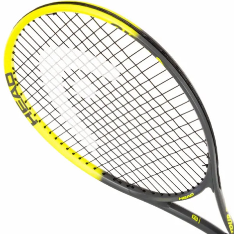 Ракетка для тенниса Head TOUR PRO (MM TRADE) антрацитово-желтая 230384