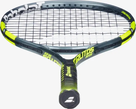 Ракетка для тенісу дитяча Babolat CARLITOS JR 23 CV темно-сіро-лимонна 140523-100