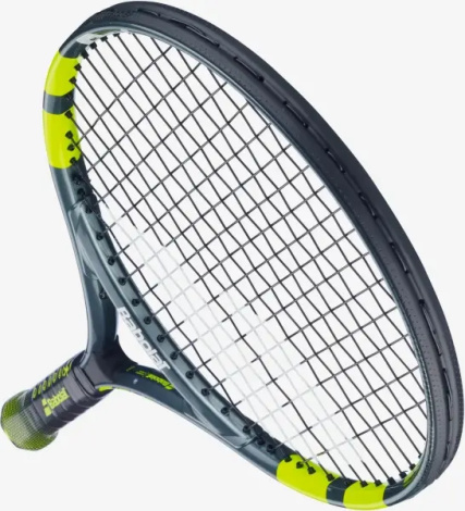 Ракетка для тенісу дитяча Babolat CARLITOS JR 23 CV темно-сіро-лимонна 140523-100