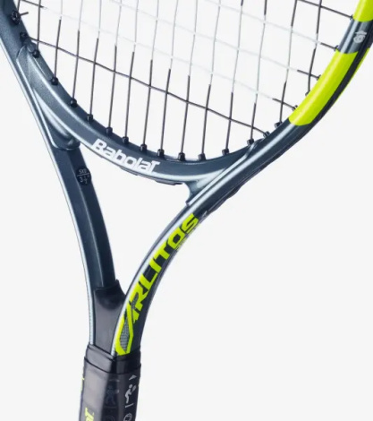 Ракетка для тенісу дитяча Babolat CARLITOS JR 23 CV темно-сіро-лимонна 140523-100