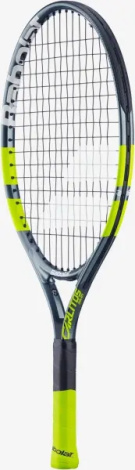 Ракетка для тенісу дитяча Babolat CARLITOS JR 21 CV темно-сіро-лимонна 140522-100