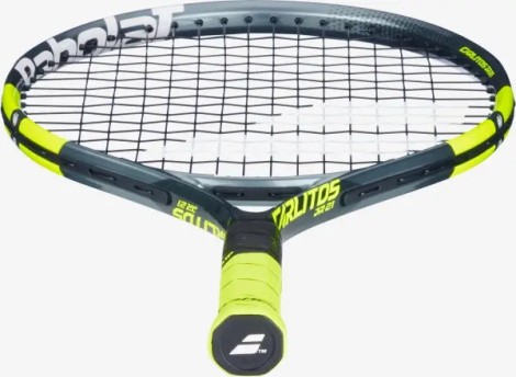 Ракетка для тенісу дитяча Babolat CARLITOS JR 21 CV темно-сіро-лимонна 140522-100