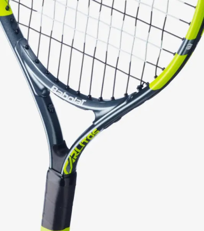 Ракетка для тенісу дитяча Babolat CARLITOS JR 21 CV темно-сіро-лимонна 140522-100