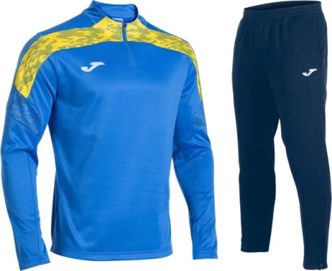 Спортивный костюм Joma CHAMPION VIII HALF ZIP сине-желто-темно-синий 104217.709_100540.331