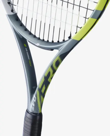 Ракетка для тенниса Babolat EVO AERO GEN2 UNSTRUNG темно-серо-лимонная 101562-100