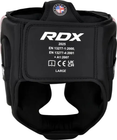 Шолом боксерський RDX HEAD GUARD NEW AURA F17 чорно-синій HGR-F17BU