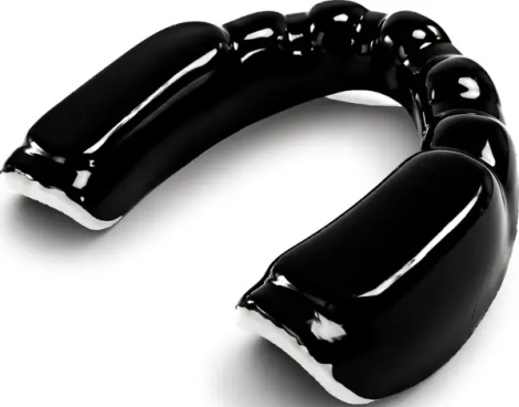 Капа дитяча RDX MOUTH GUARD JUNIOR чорно-біла GGS-3WJ
