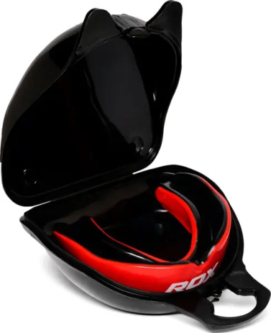 Капа дитяча RDX MOUTH GUARD JUNIOR червоно-чорна GGS-3RBJ