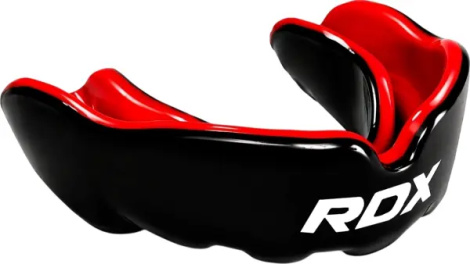 Капа дитяча RDX MOUTH GUARD JUNIOR чорно-червона GGS-3GRJ