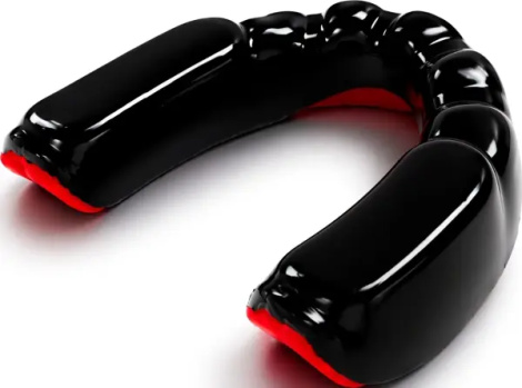 Капа дитяча RDX MOUTH GUARD JUNIOR чорно-червона GGS-3GRJ