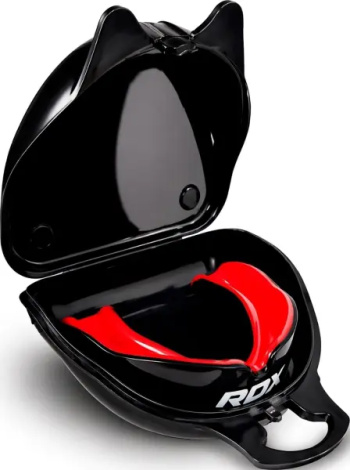 Капа дитяча RDX MOUTH GUARD JUNIOR чорно-червона GGS-3GRJ