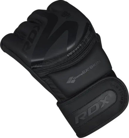 Рукавички MMA RDX GRAPPLING GLOVES F15 чорні GGR-F15MB