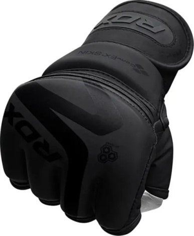 Рукавички MMA RDX GRAPPLING GLOVES F15 чорні GGR-F15MB