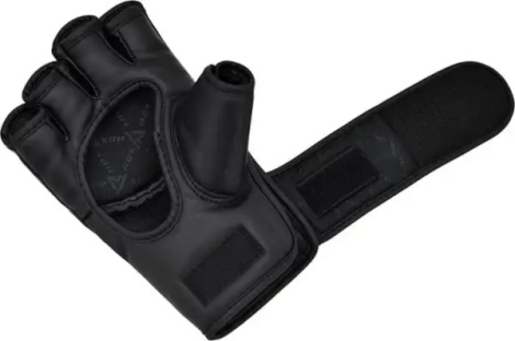 Рукавички MMA RDX GRAPPLING GLOVES NEW MODEL чорно-білі GGR-F12B