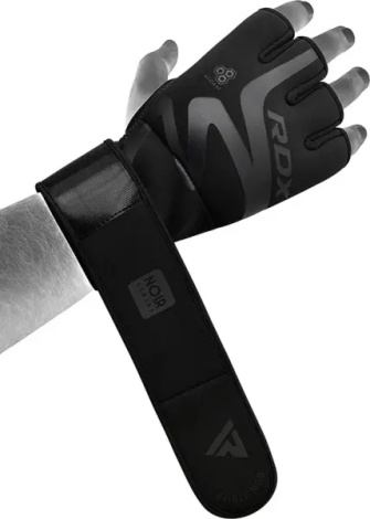 Рукавички MMA RDX GRAPPLING GLOVES NEOPRENE T15 чорні GGN-T15MB